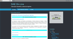 Desktop Screenshot of dae.com.ar